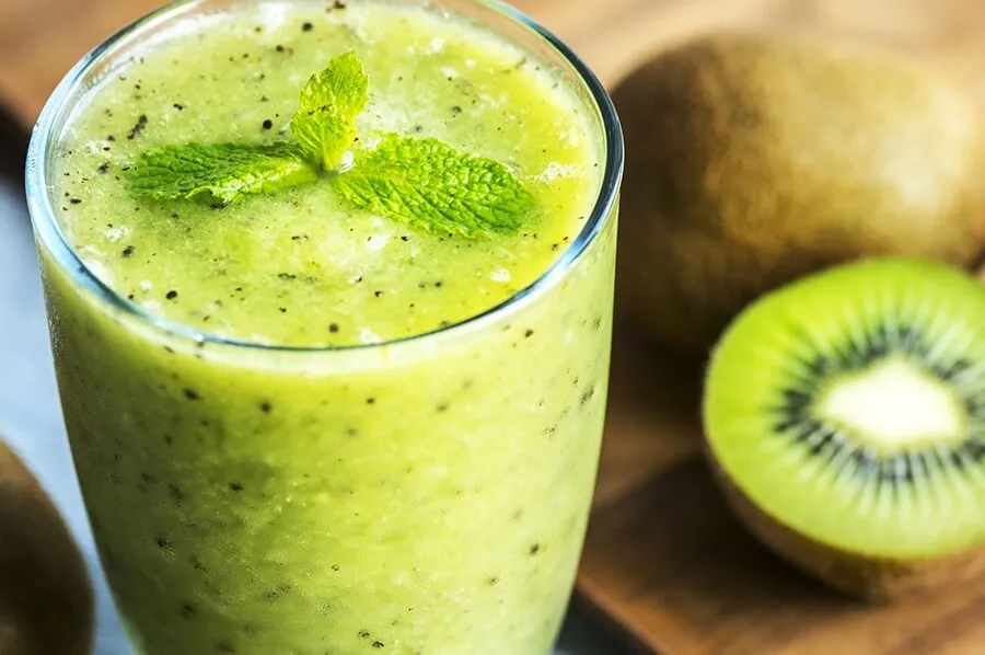 Jesienna gruszka z tropikalnym kiwi