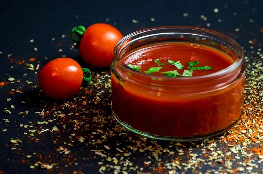 Zdrowy domowy ketchup