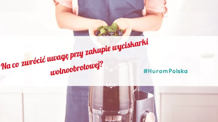 Na co zwrócić uwagę przy zakupie ślimakowej wyciskarki wolnoobrotowej?