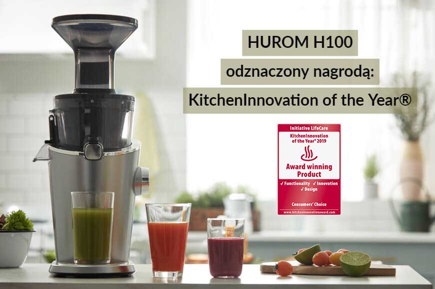 HUROM H100 odznaczony nagrodą KitchenInnovation of the Year®